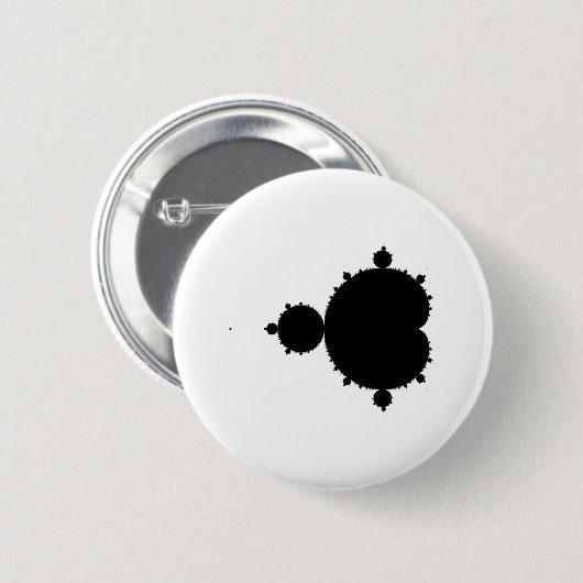 Fractal Ronde Button 5,7 Cm (Voorkant /achterkant)
