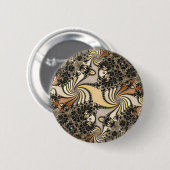 Fractal Ronde Button 5,7 Cm (Voorkant /achterkant)