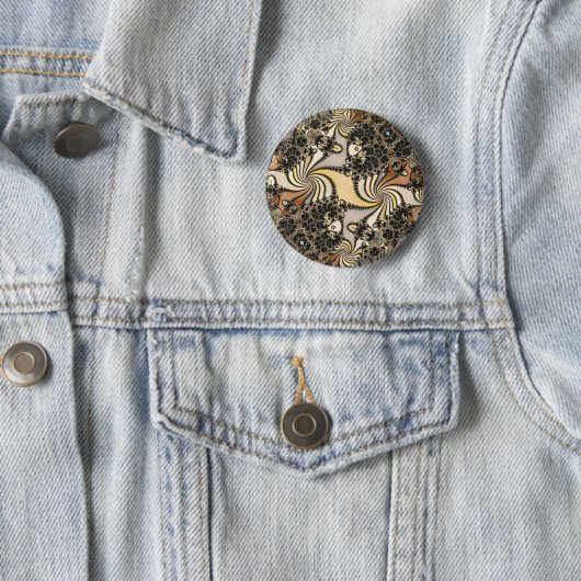 Fractal Ronde Button 5,7 Cm (In situ)