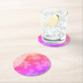 Fractal Ronde Kartonnen Onderzetter (Insitu)