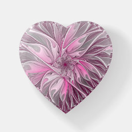 Fractal roze bloem, Floral Fantasy Heart