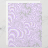 Fractal S~01 Custom Letterhead 02 - 8,5 inch x 11  (Voorkant / Achterkant)