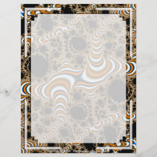 Fractal S~16 Custom Letterhead 03 - 8,5 inch x 11