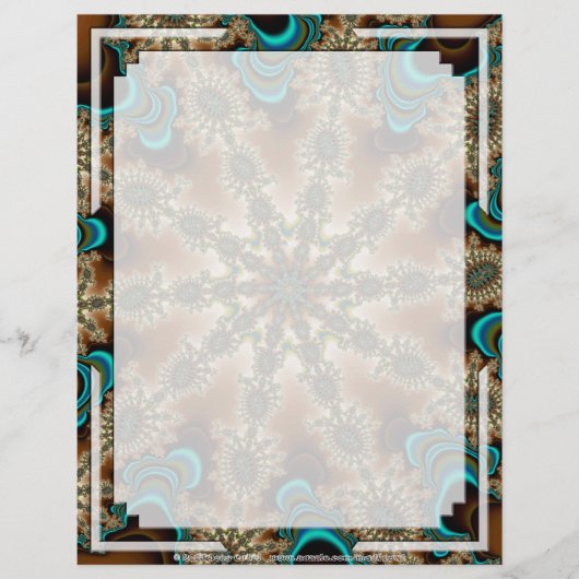 Fractal S~17 Custom Letterhead 03 - 8,5 inch x 11  (Voorkant)