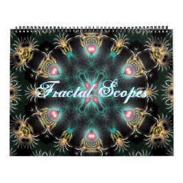 Fractal Scopesia 12 maanden Mandala Kalender