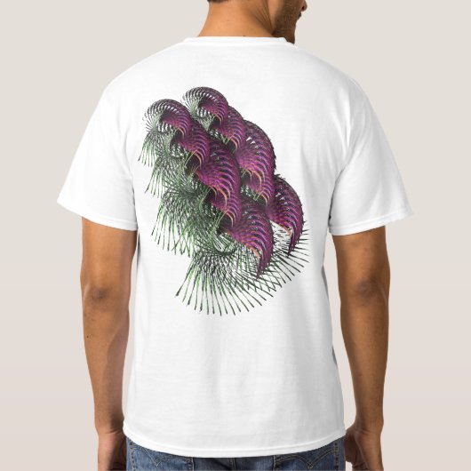 Fractal Shell T-shirt (Achterkant)