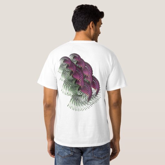 Fractal Shell T-shirt (Achterkant volledig)