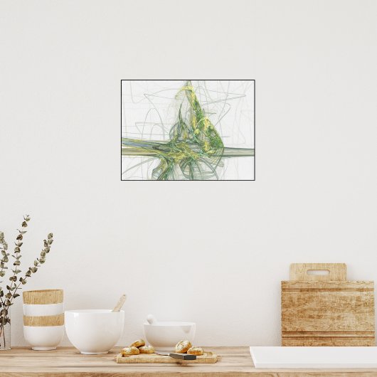 Fractal ship poster (Keuken)