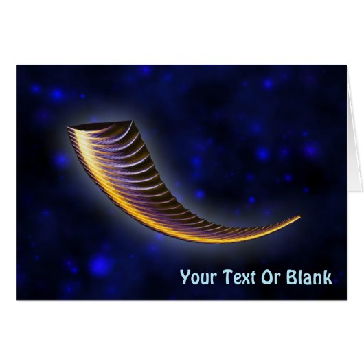 Fractal Shofar (Voorkant Horizontaal)