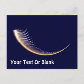 Fractal Shofar Briefkaart (Voorkant)