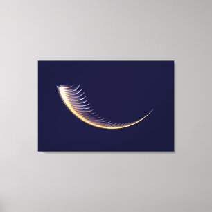 Fractal Shofar Canvas Afdruk