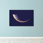 Fractal Shofar Canvas Afdruk (Insitu (Houten vloer))