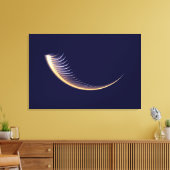 Fractal Shofar Canvas Afdruk (Insitu (Woonkamer))