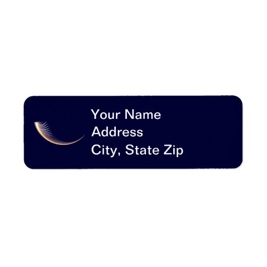 Fractal Shofar Etiket (Voorkant)