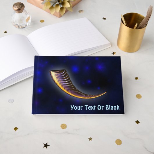 Fractal Shofar Gastenboek (Voorkant open)
