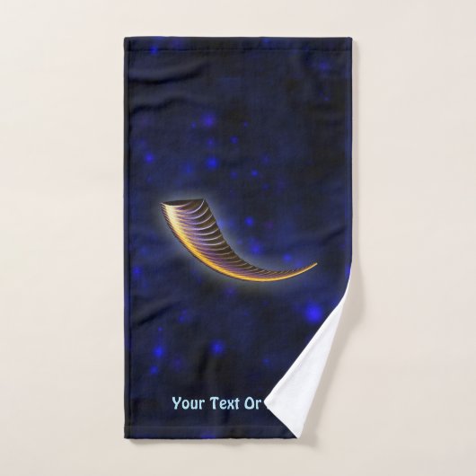 Fractal Shofar Handdoek (Handdoek)