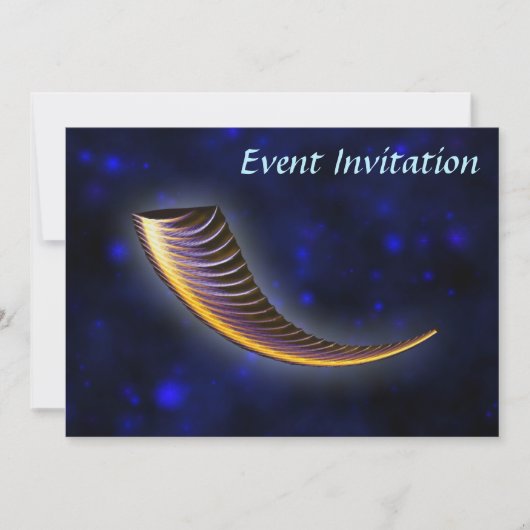 Fractal Shofar Kaart (Voorkant)