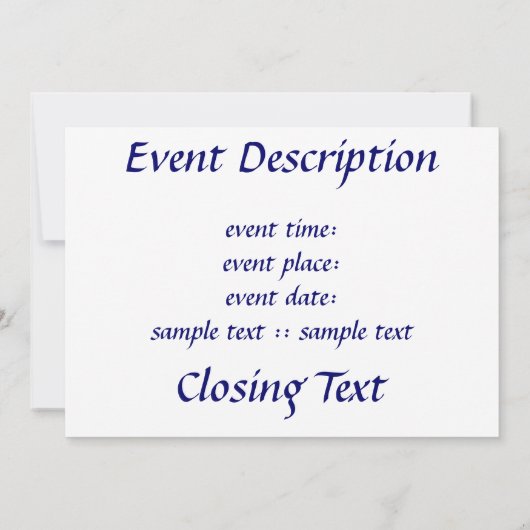 Fractal Shofar Kaart (Achterkant)