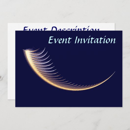 Fractal Shofar Kaart (Voorkant / Achterkant)