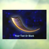 Fractal Shofar Raamsticker (Vel 3)