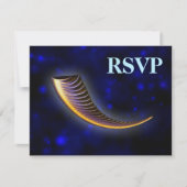 Fractal Shofar RSVP Kaartje (Voorkant)