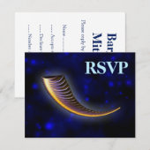 Fractal Shofar RSVP Kaartje (Voorkant / Achterkant)