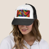 Fractal Silk Rainbow Trucker Pet (In situ)