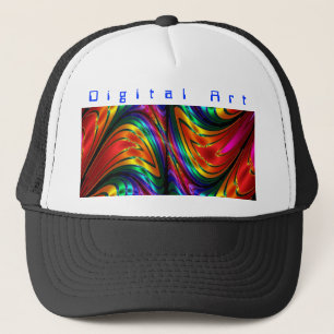 Fractal Silk Rainbow Trucker Pet