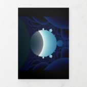 Fractal Sky Drieluik Kaart (Cover)