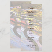 Fractal - Slangenbruiloftmenu Menu (Voorkant / Achterkant)