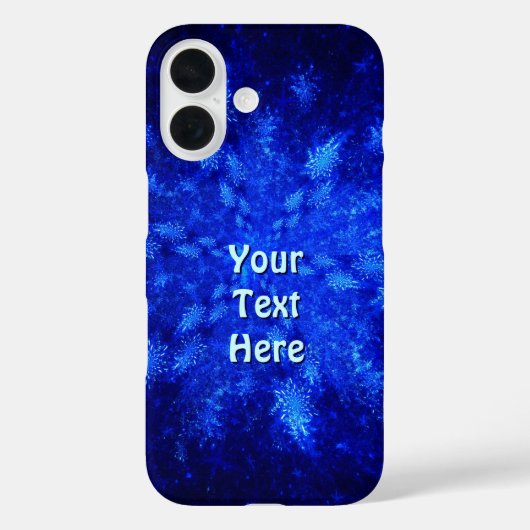 Fractal Snowburst Case-Mate iPhone Case (Achterkant)