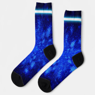 Fractal Snowburst Socks Sokken