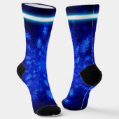 Fractal Snowburst Socks Sokken (Gebogen)