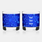 Fractal Snowburst Whisky Glas (Voorkant)