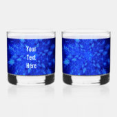 Fractal Snowburst Whisky Glas (Achterkant)