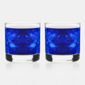 Fractal Snowburst Whisky Glas (Links)