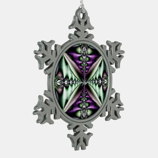 Fractal Snowflake Ornament (Links)