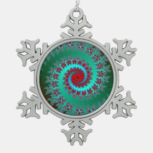 Fractal Snowflake Ornament (Voorkant)