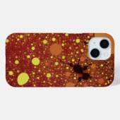 Fractal Space - Koel Sinaasappel Abstract Case-Mate iPhone Case (Achterkant (horizontaal))