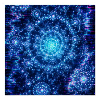 Fractal Space Perfect Poster