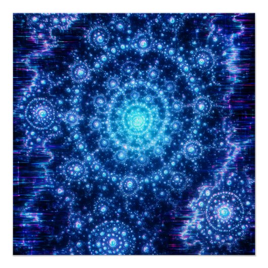 Fractal Space Perfect Poster (Voorkant)