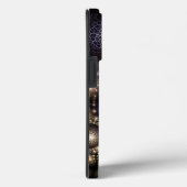 Fractal Sphere Art Mandala Universe iPhone Case (Achterkant / Rechts)