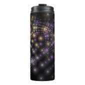 Fractal Sphere Art Mandala Universum Thermosbeker (Voorkant)