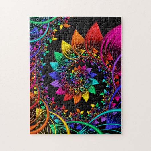 Fractal Spiral Bound Legpuzzel (Verticaal)