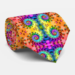 Fractal Spiral Delight Stropdas