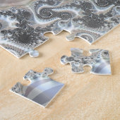 Fractal Spiral Elegance Jigzaag Puzzle Legpuzzel (Zijkant)