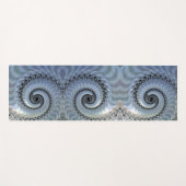 Fractal Spiral Elegance Yoga Mat (Voorkant (horizontaal))
