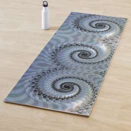 Fractal Spiral Elegance Yoga Mat