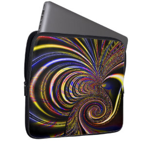 Fractal Spiral ontworpen (13-inch) elektronicazak Laptop Sleeve