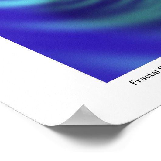 Fractal Spiral Poster (Hoek)